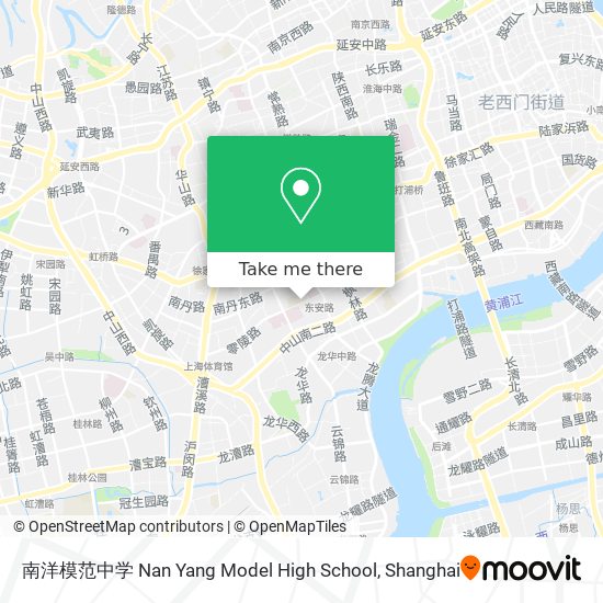 南洋模范中学 Nan Yang Model High School map