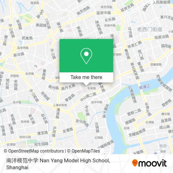 南洋模范中学 Nan Yang Model High School map