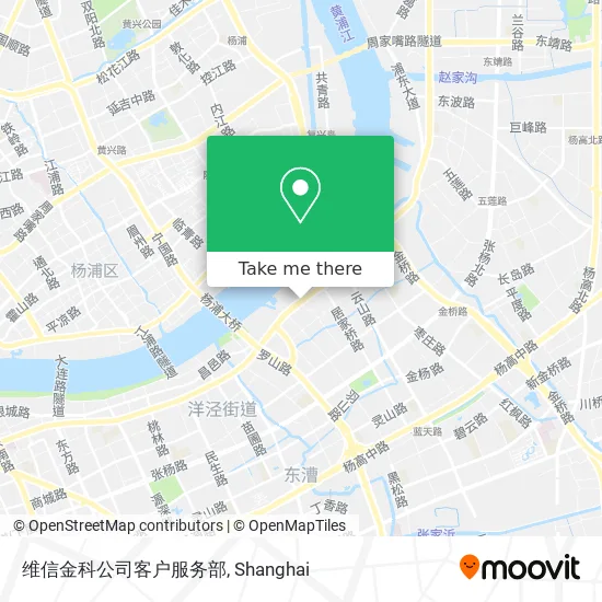 维信金科公司客户服务部 map