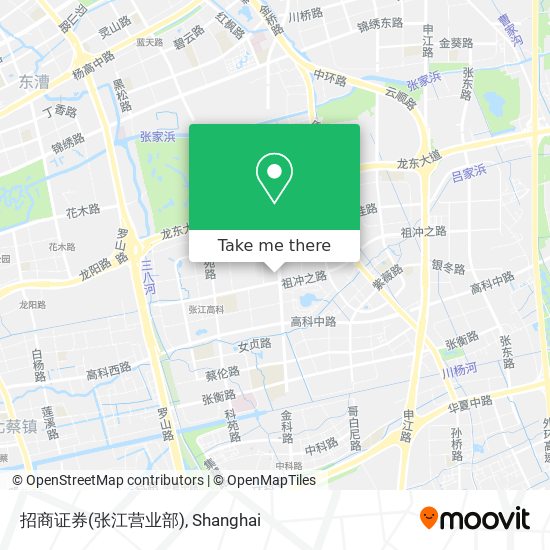 招商证券(张江营业部) map