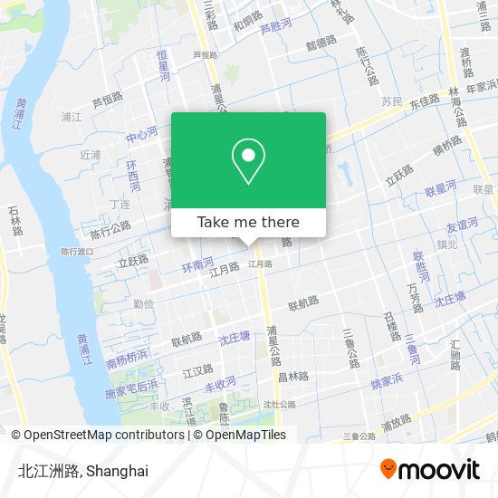 北江洲路 map