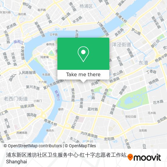 浦东新区潍坊社区卫生服务中心-红十字志愿者工作站 map