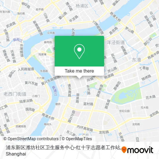 浦东新区潍坊社区卫生服务中心-红十字志愿者工作站 map
