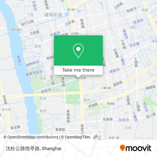 沈杜公路悦亭路 map