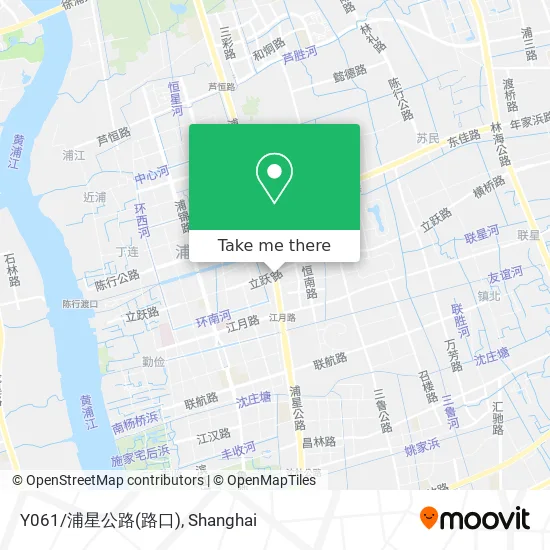 Y061/浦星公路(路口) map