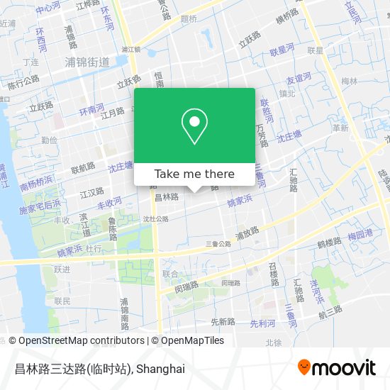 昌林路三达路(临时站) map