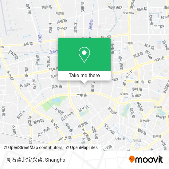 灵石路北宝兴路 map