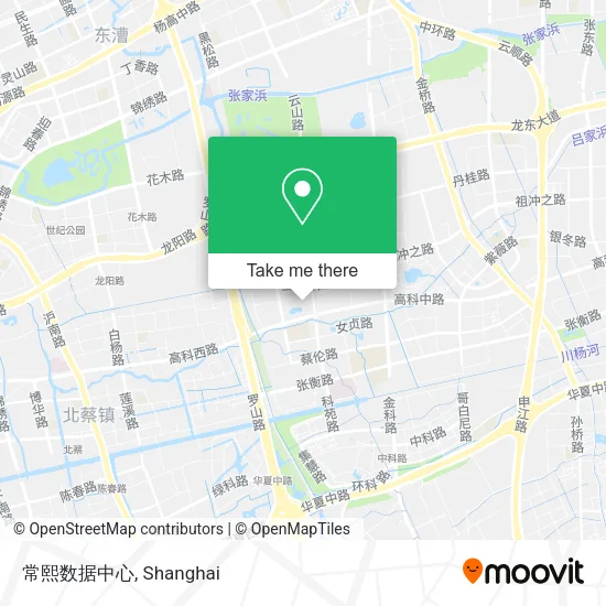 常熙数据中心 map