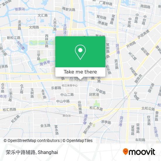 荣乐中路辅路 map