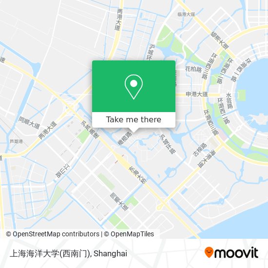上海海洋大学(西南门) map