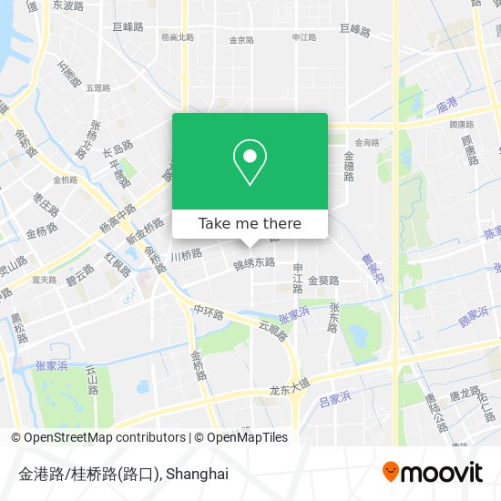 金港路/桂桥路(路口) map