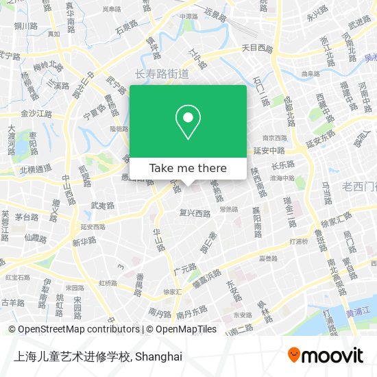 上海儿童艺术进修学校 map