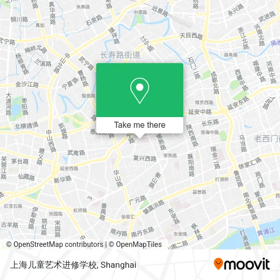 上海儿童艺术进修学校 map