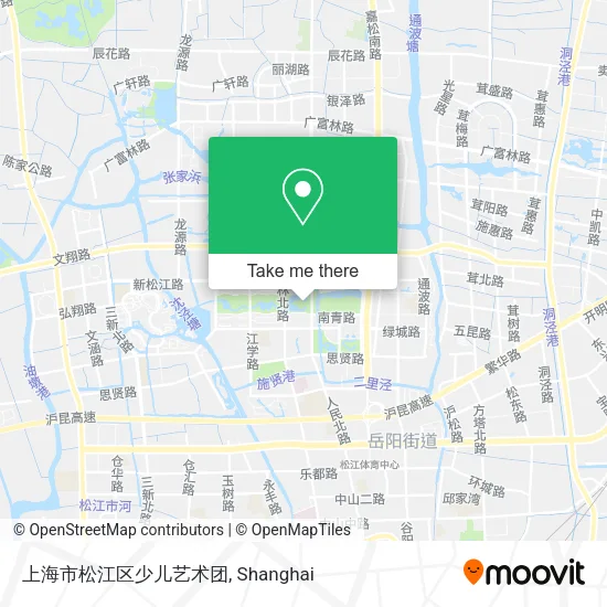 上海市松江区少儿艺术团 map
