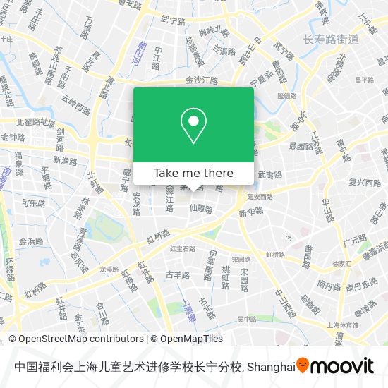 中国福利会上海儿童艺术进修学校长宁分校 map