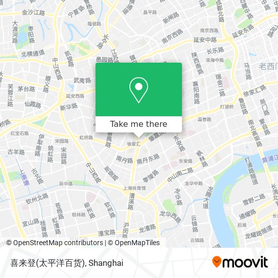 喜来登(太平洋百货) map