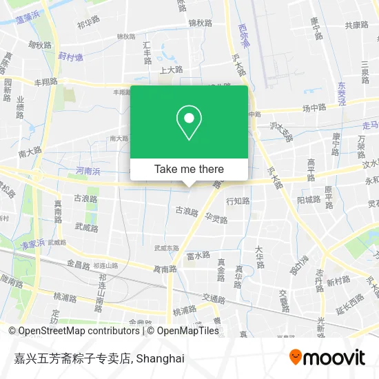 嘉兴五芳斋粽子专卖店 map