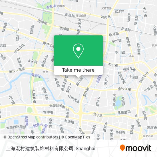 上海宏村建筑装饰材料有限公司 map