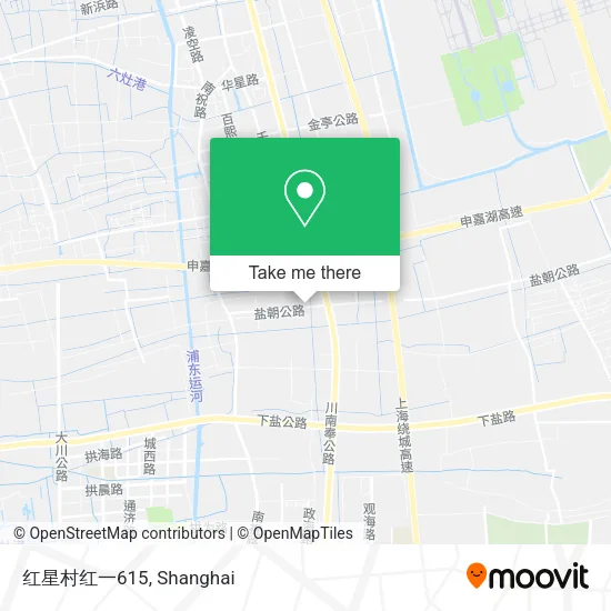 红星村红一615 map