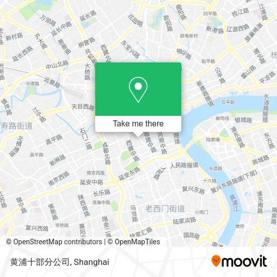 黄浦十部分公司 map