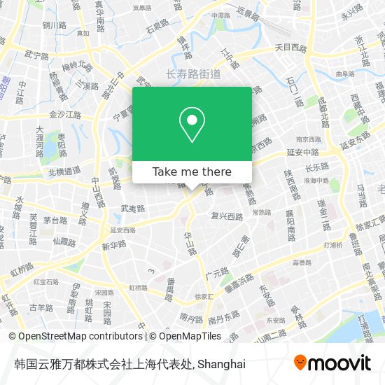 韩国云雅万都株式会社上海代表处 map