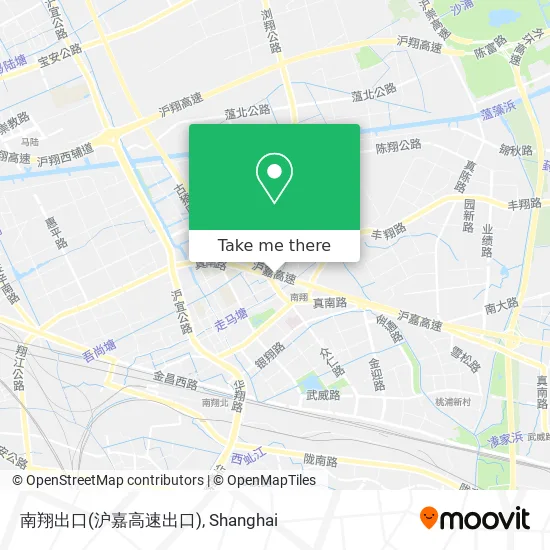 南翔出口(沪嘉高速出口) map