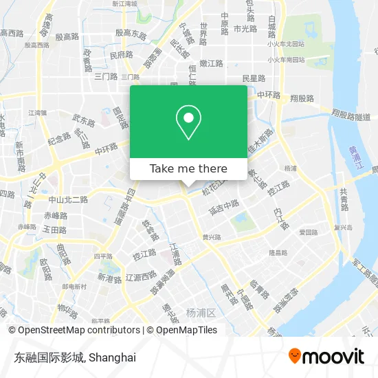 东融国际影城 map