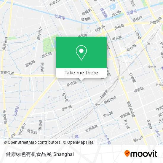 健康绿色有机食品展 map