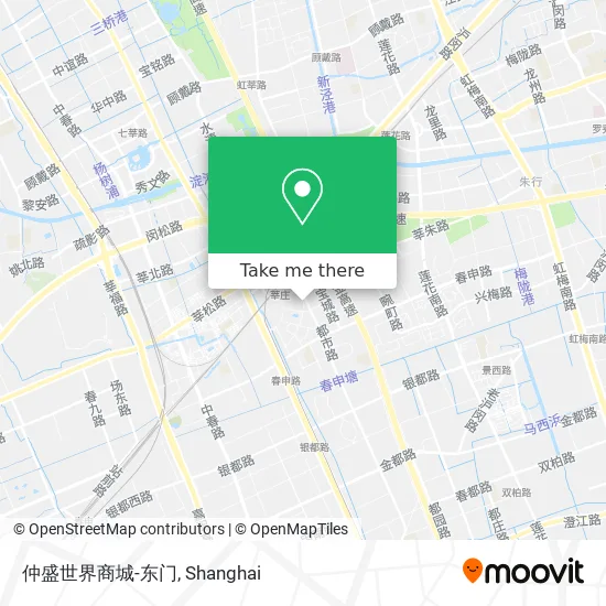 仲盛世界商城-东门 map