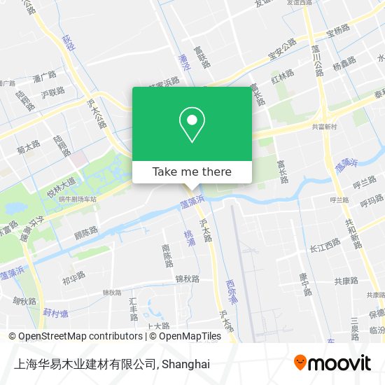 上海华易木业建材有限公司 map