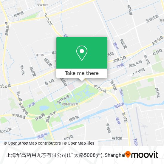 上海华高药用丸芯有限公司(沪太路5008弄) map