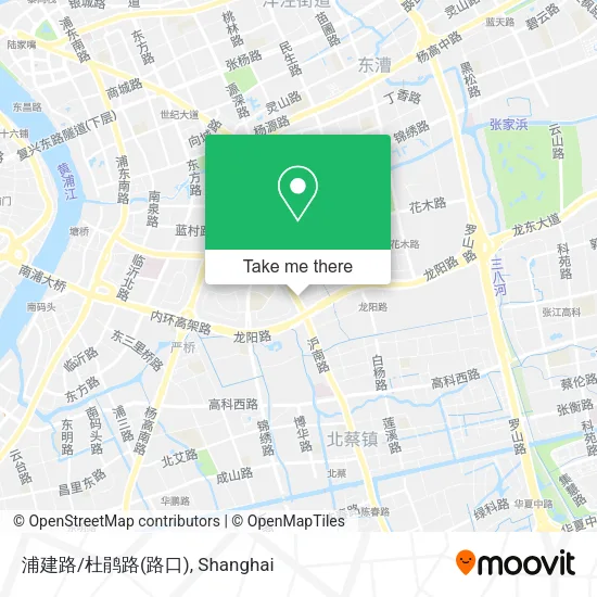 浦建路/杜鹃路(路口) map