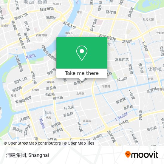 浦建集团 map