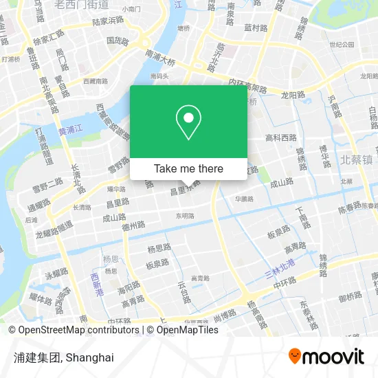 浦建集团 map