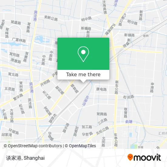谈家港 map