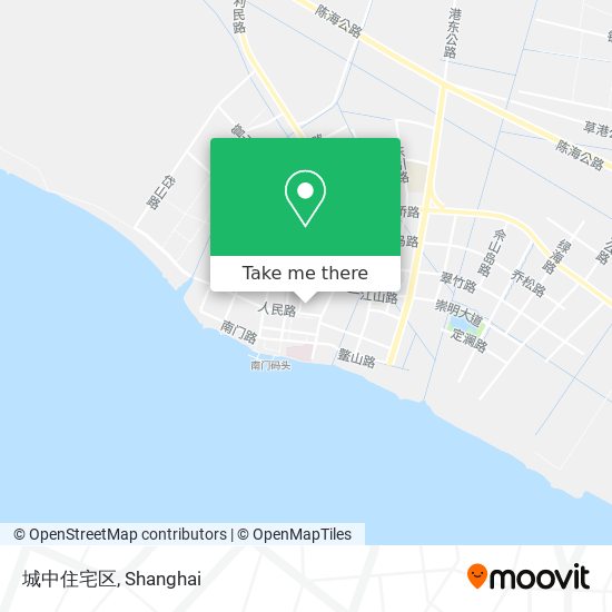 城中住宅区 map