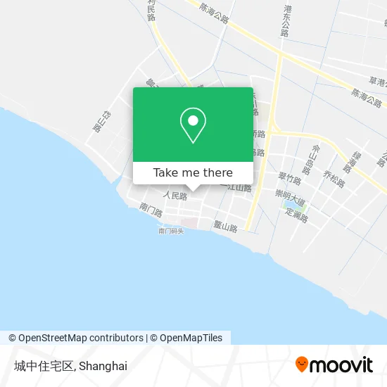 城中住宅区 map