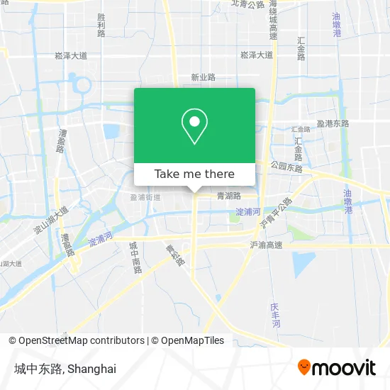 城中东路 map