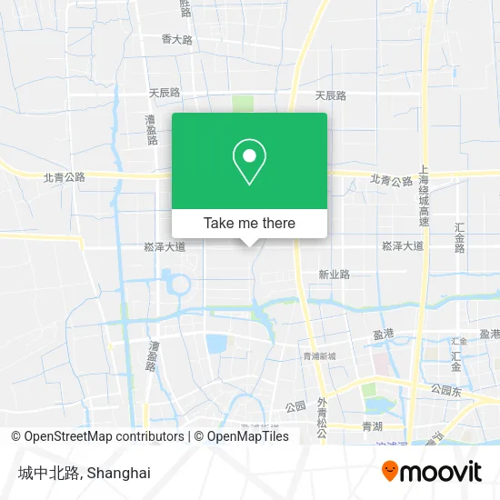 城中北路 map