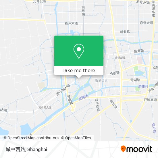 城中西路 map