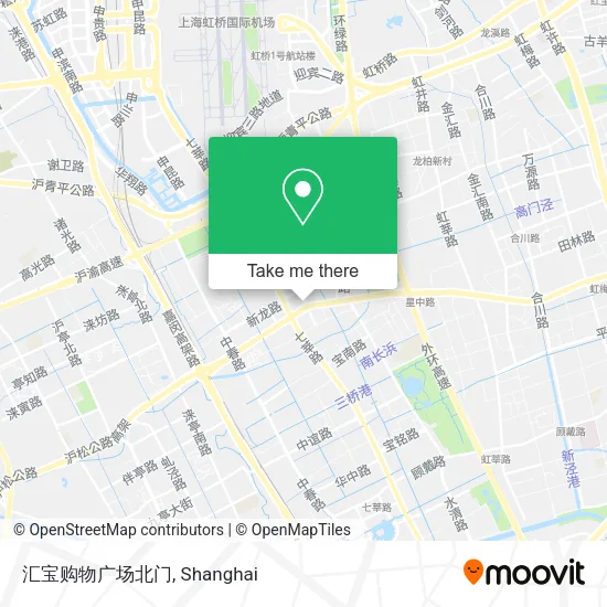 汇宝购物广场北门 map