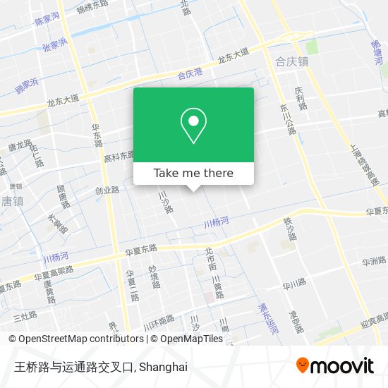 王桥路与运通路交叉口 map