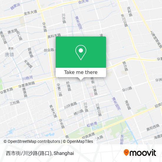 西市街/川沙路(路口) map
