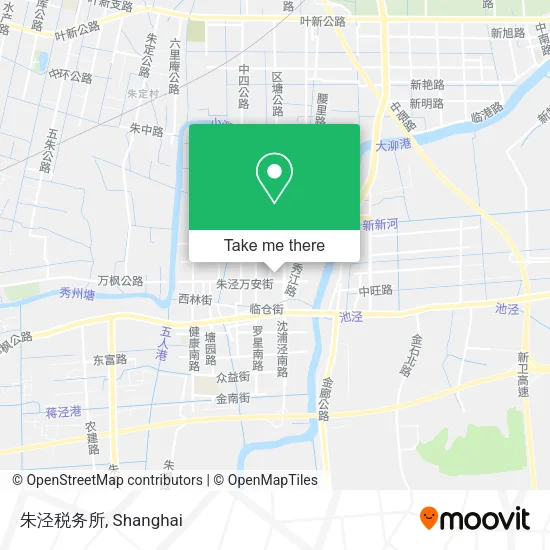 朱泾税务所 map