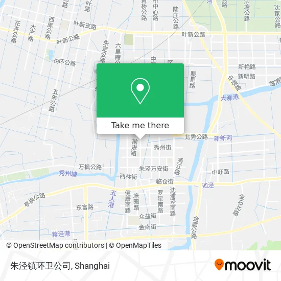 朱泾镇环卫公司 map