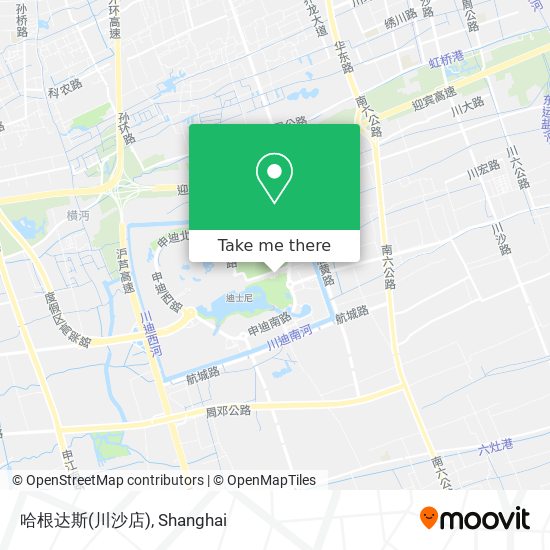 哈根达斯(川沙店) map