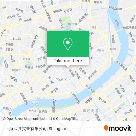 上海武胜实业有限公司 map