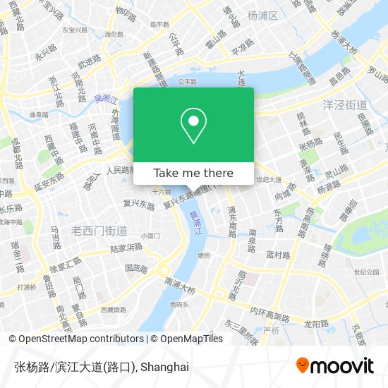 张杨路/滨江大道(路口) map