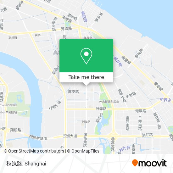 秋岚路 map