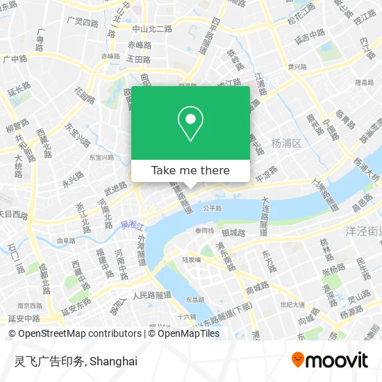 灵飞广告印务 map